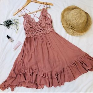 f r e e  p e o p l e   Adele Rose Chemise